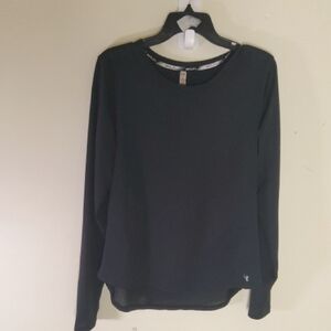 Under Armour Women's Black Long Sleeve Top Size XL
